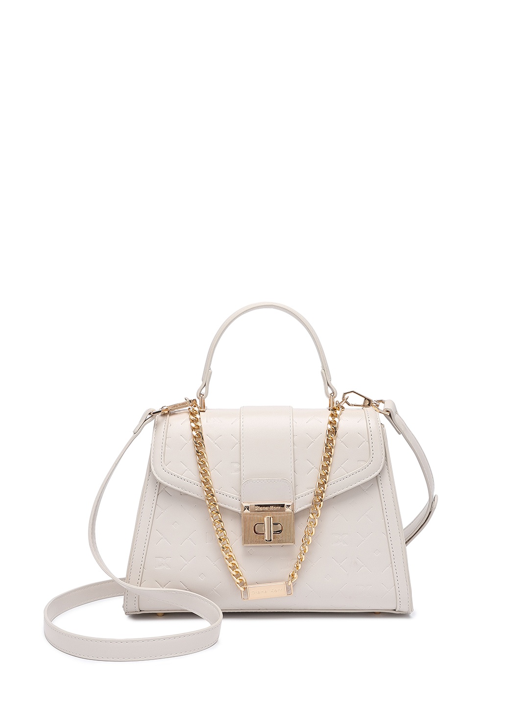 

Diana Korr PU Bucket Handheld Bag, Off white