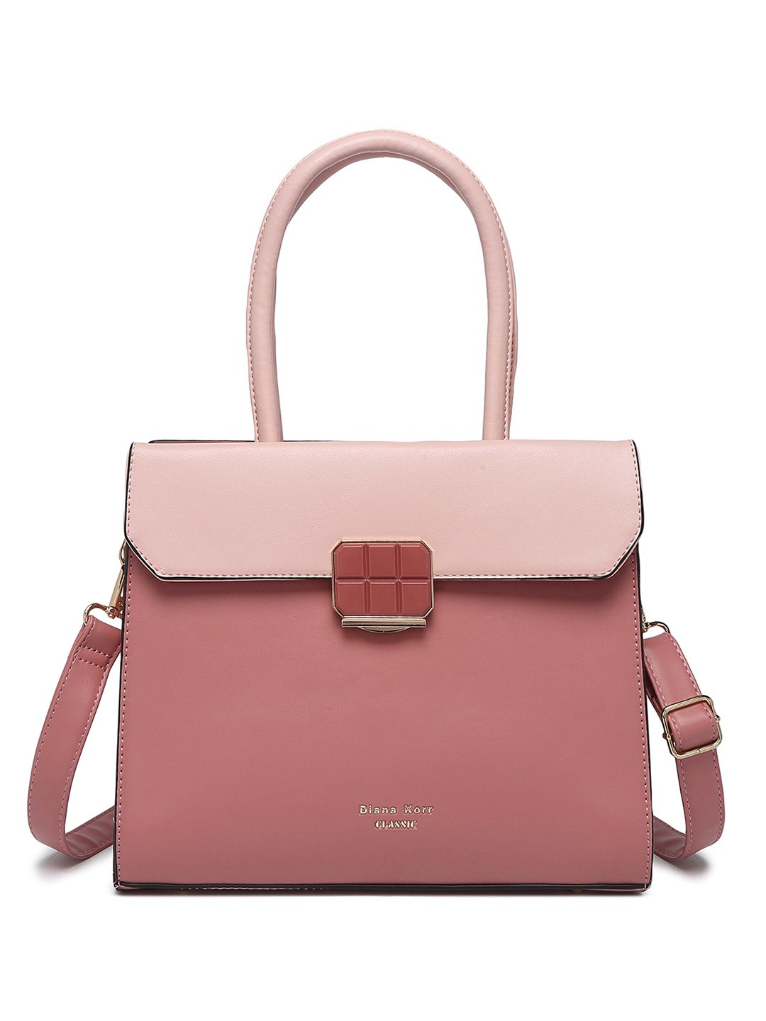 

Diana Korr Structured Handheld Bag, Pink