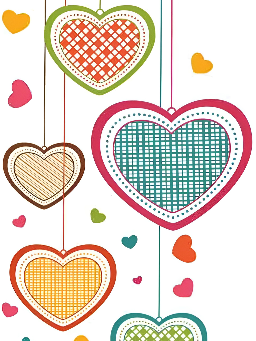 

Wallpics Green & Red Printed Waterproof Self-Adhesive Wall Sticker