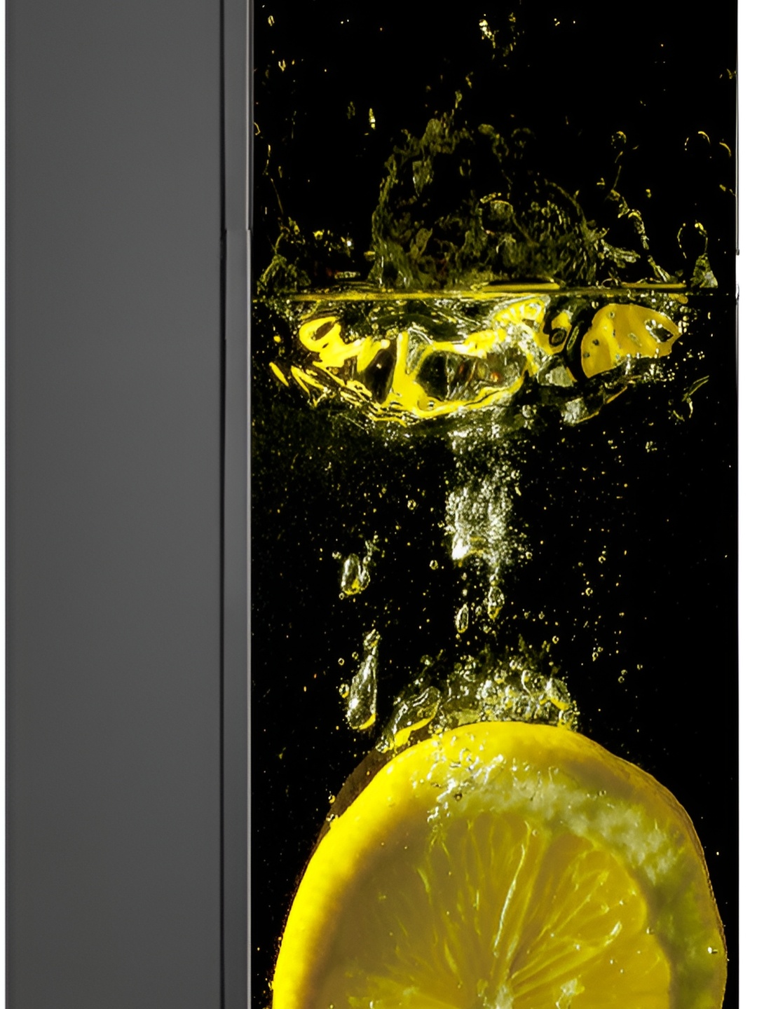 

Wallpics Yellow Printed Waterproof Wall Sticker