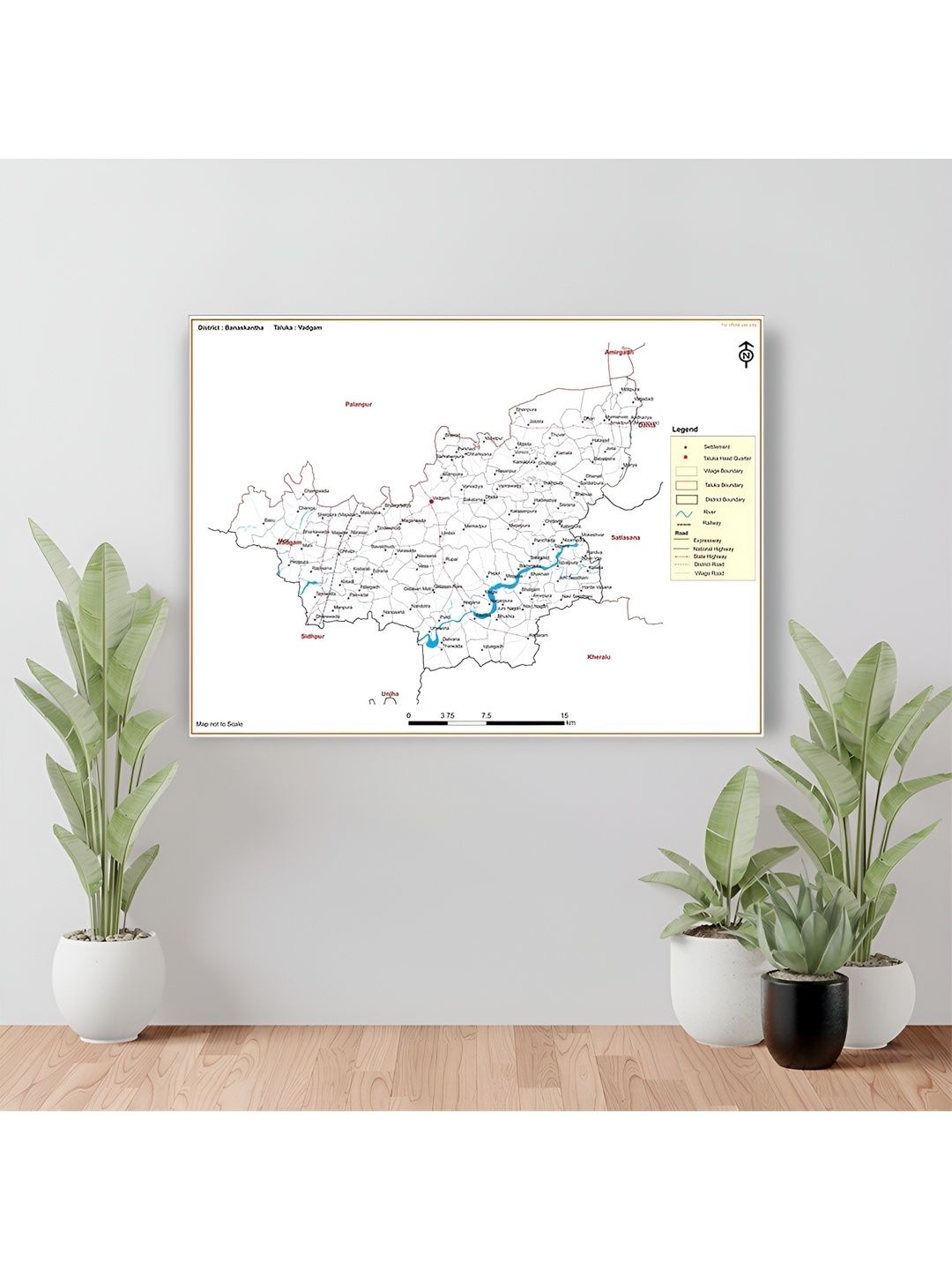 

Wallpics White Printed Waterproof Wall Sticker