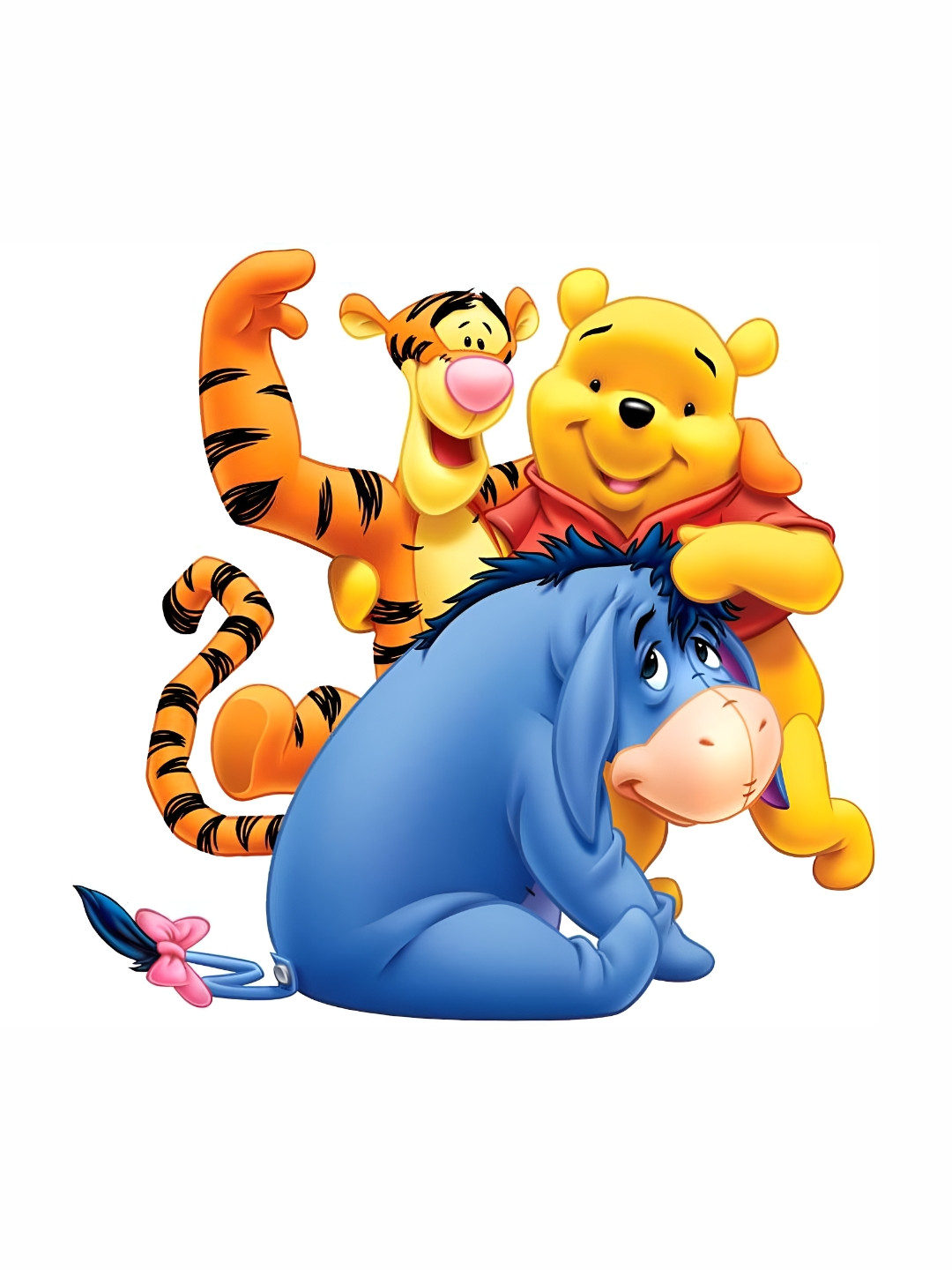 

Wallpics Yellow & Blue Phooh Printed Waterproof Wall Sticker