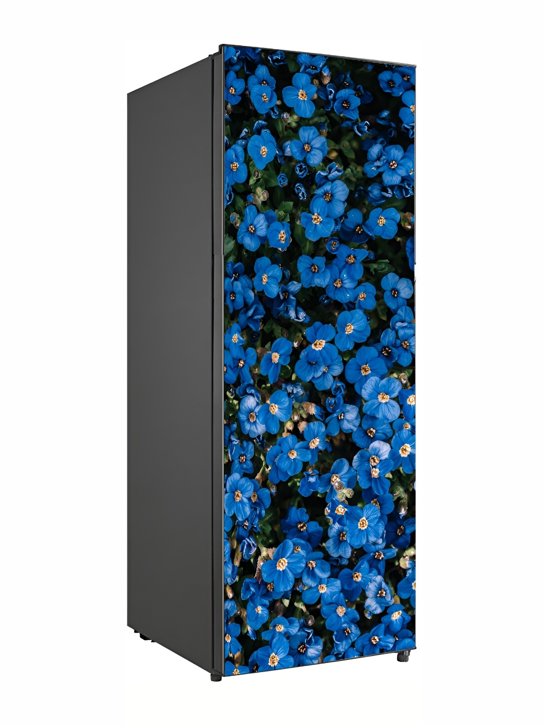 

Wallpics Blue & Black Printed Waterproof Self-Adhesive Wall Sticker