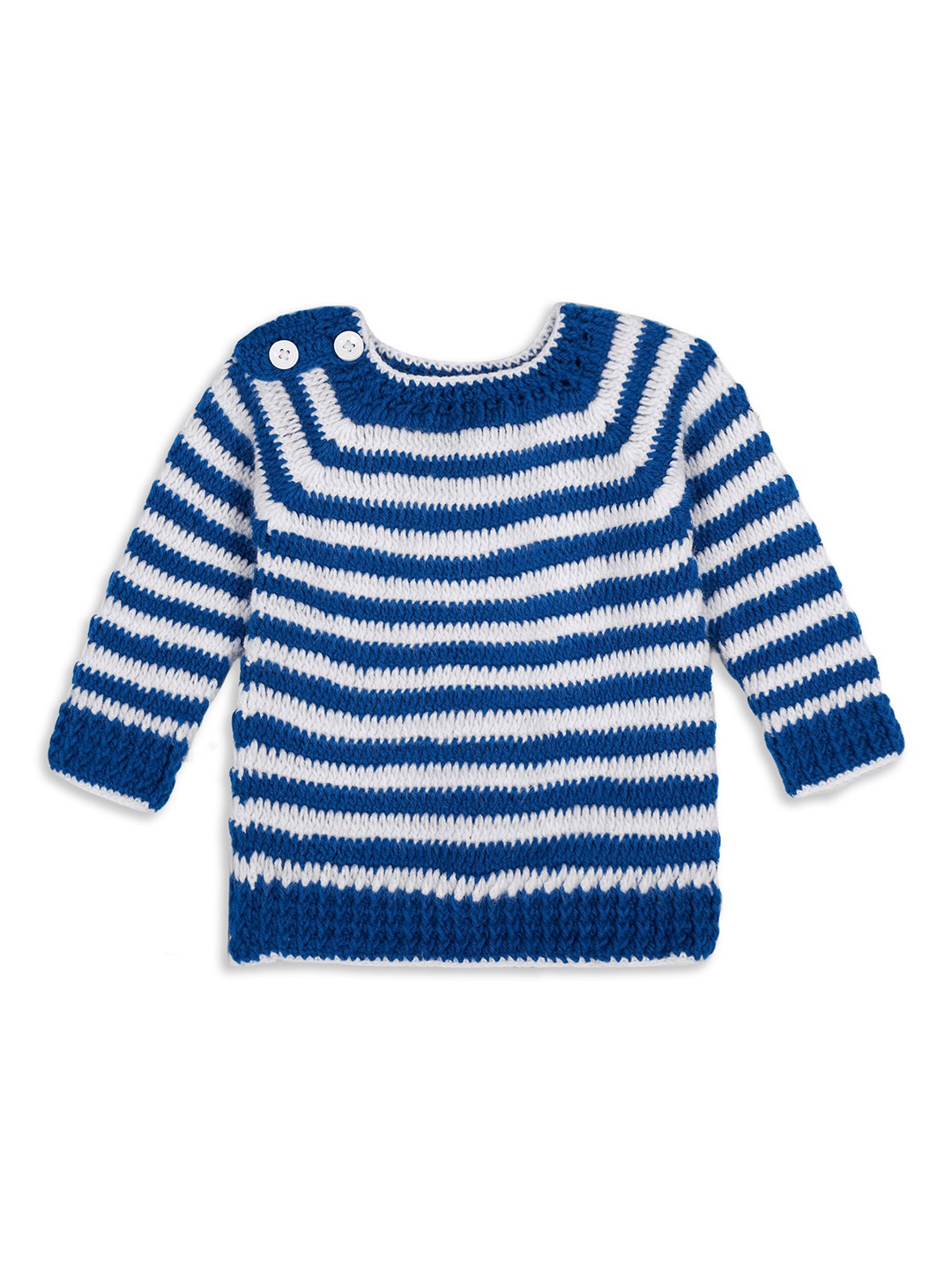 

WINDROP SOLUTIONS Infant Kids Striped Pullover Sweater, Blue