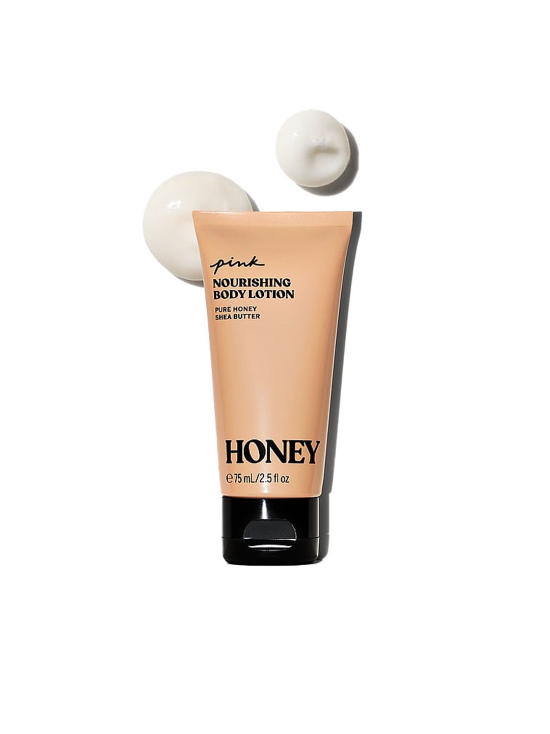 

Victoria's Secret Honey Mini Pink Nourishing Body Lotion With Honey & Shea Butter - 75ml, Brown