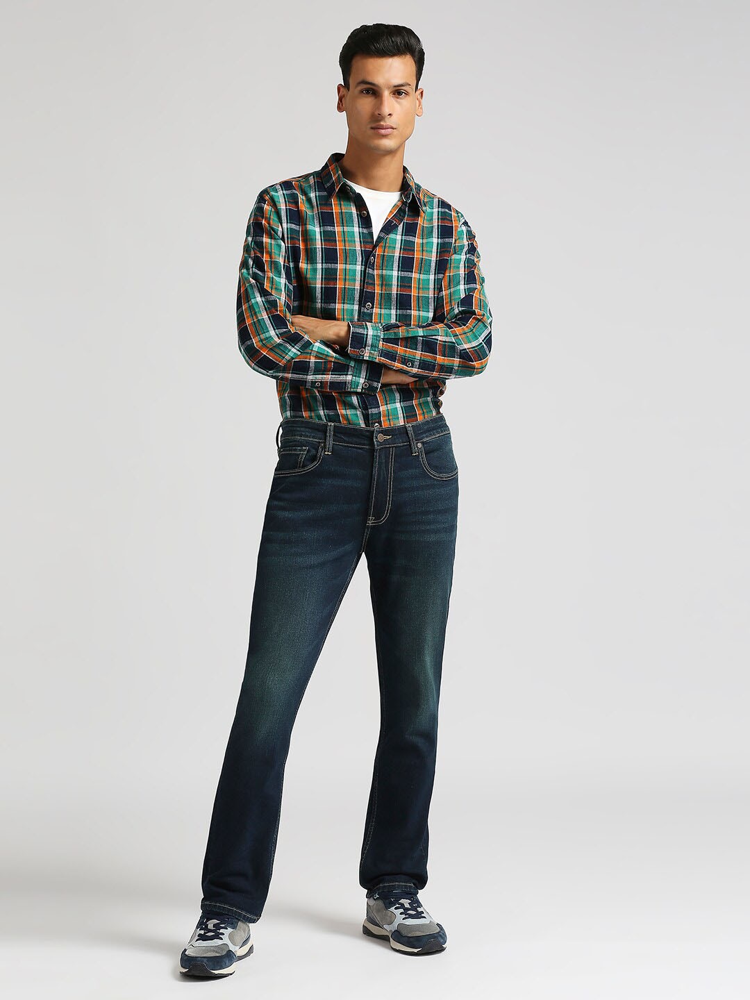 

Pepe Jeans Tartan Checked Long Sleeves Casual Shirt, Green