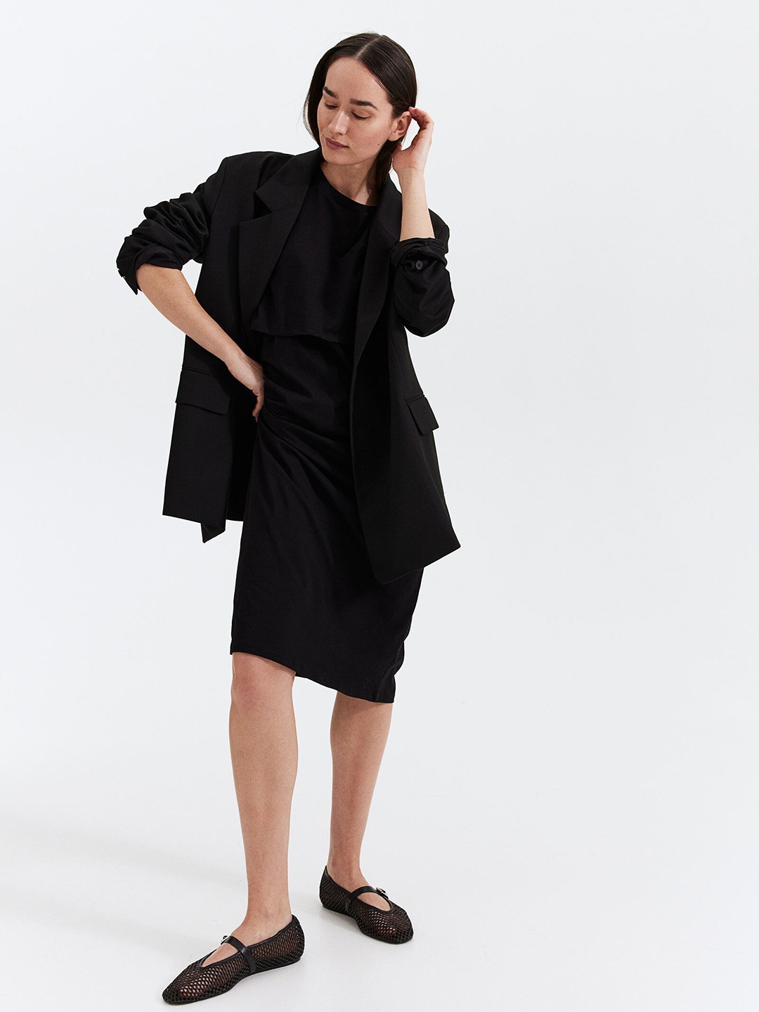 

H&M MAMA Women Nursing Dress, Black