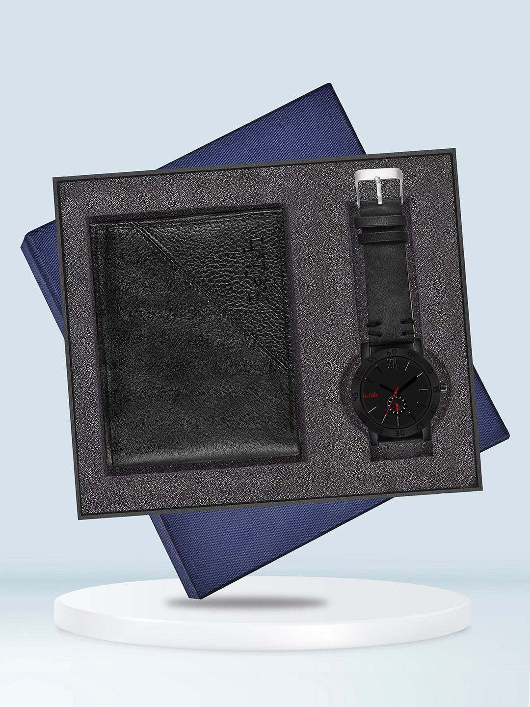 

Relish Men Accessory Gift Set of, Black