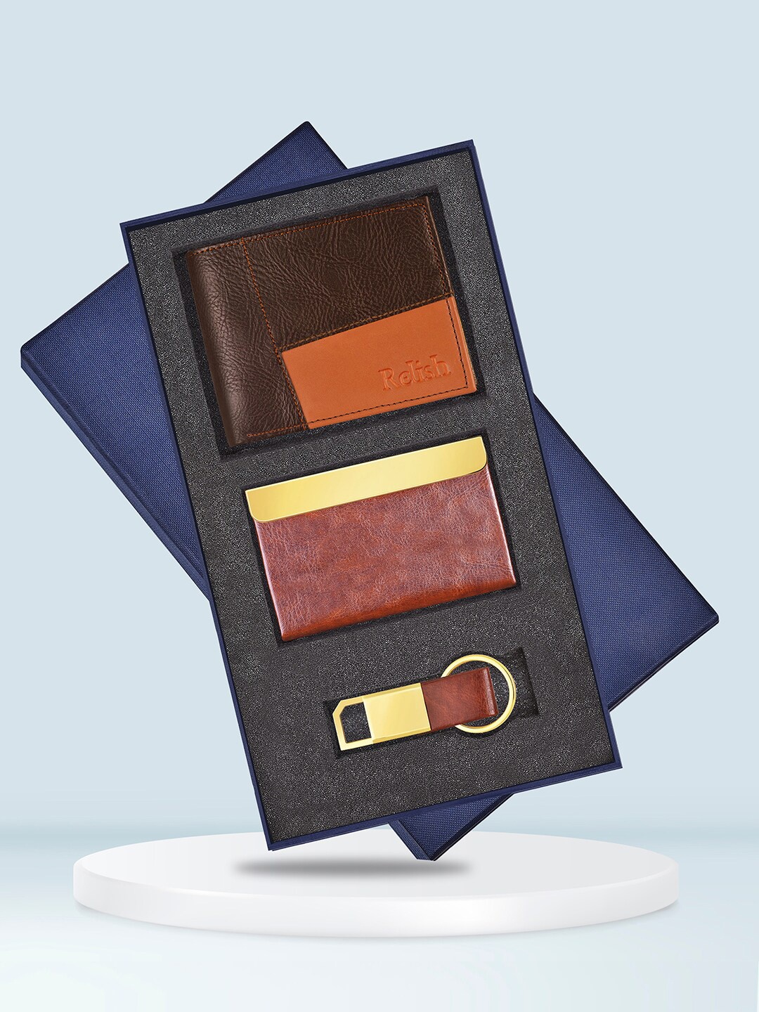 

Relish Men Accessory Gift Set, Brown