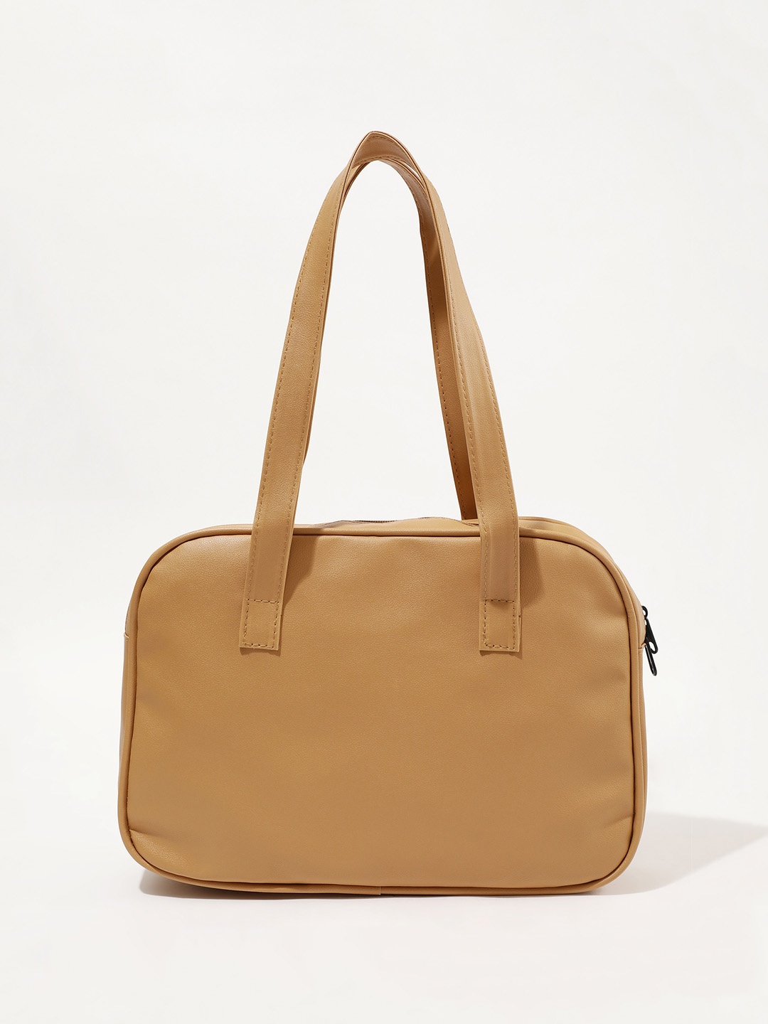 

LULU & SKY Structured Shoulder Bag, Khaki