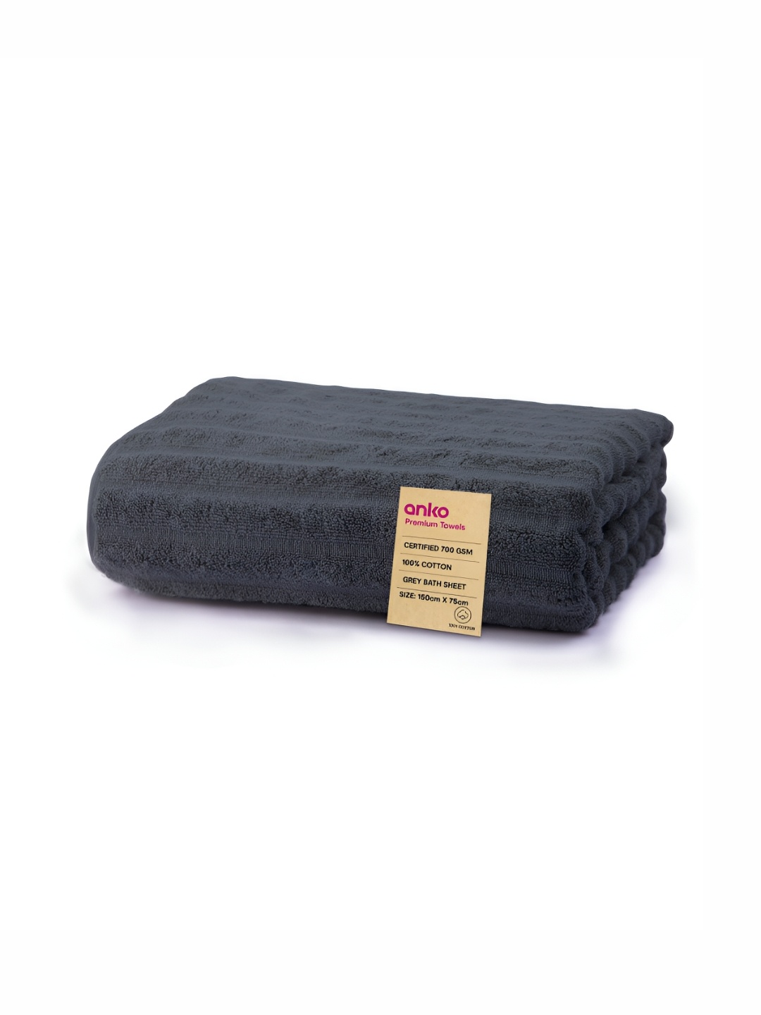 

Anko Grey Cotton 700 GSM Bath Towel