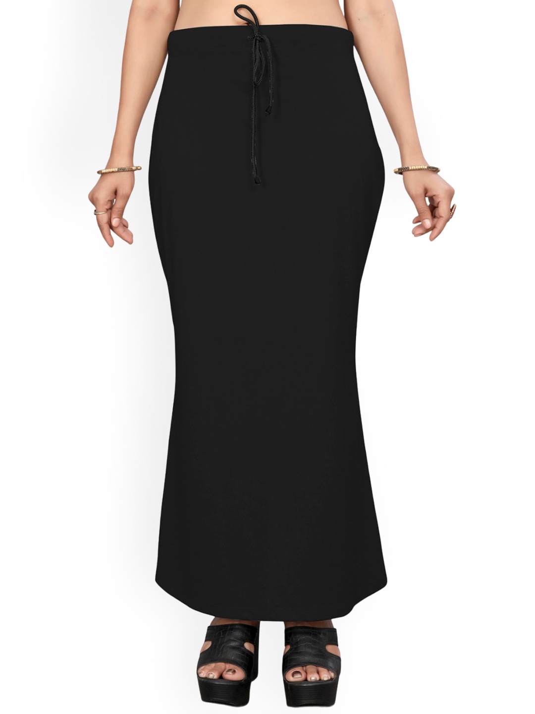

Saree mall Stretchable Saree Shapewear, Black