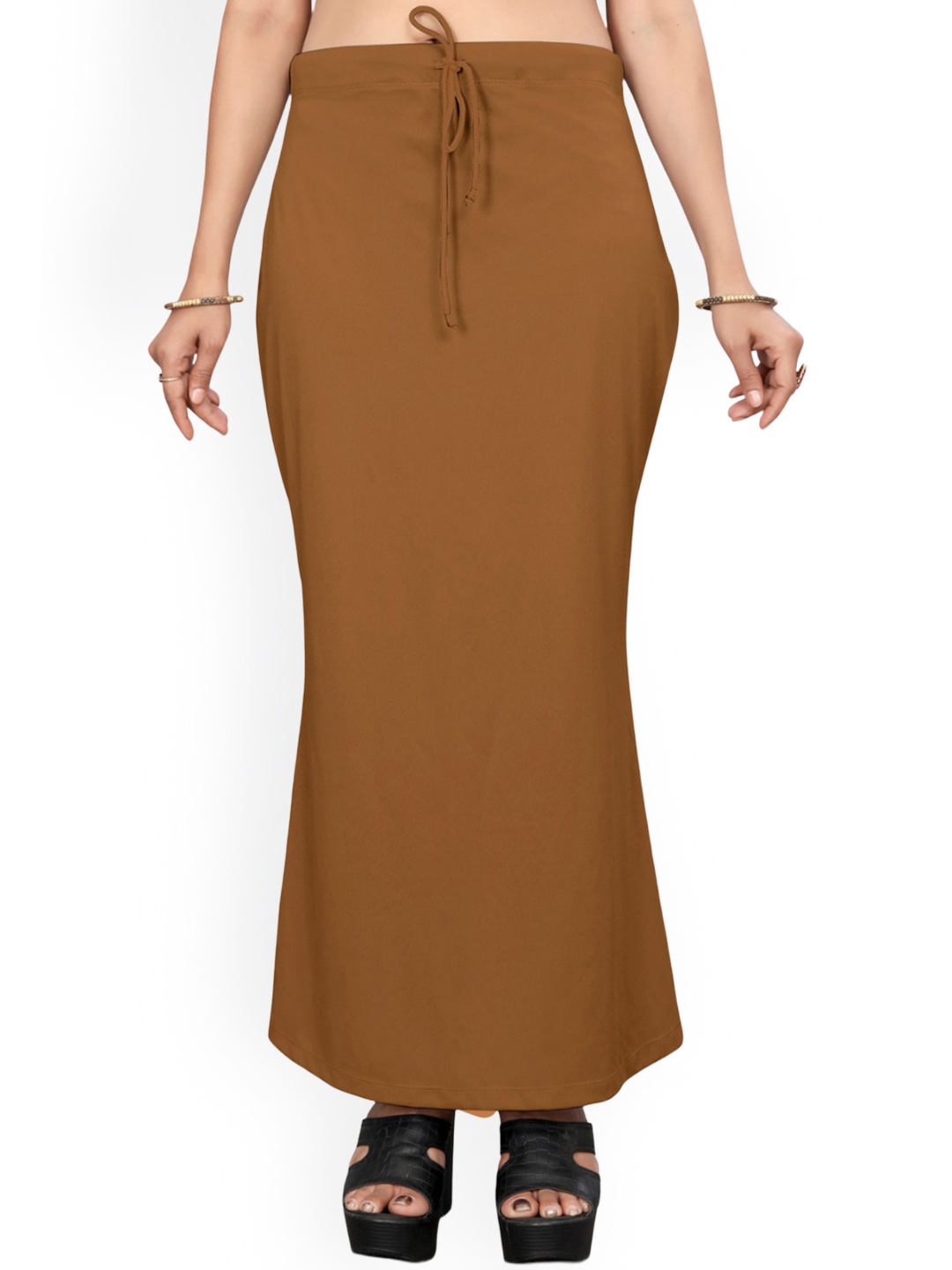 

Saree mall Stretchable Saree Shapewear, Brown