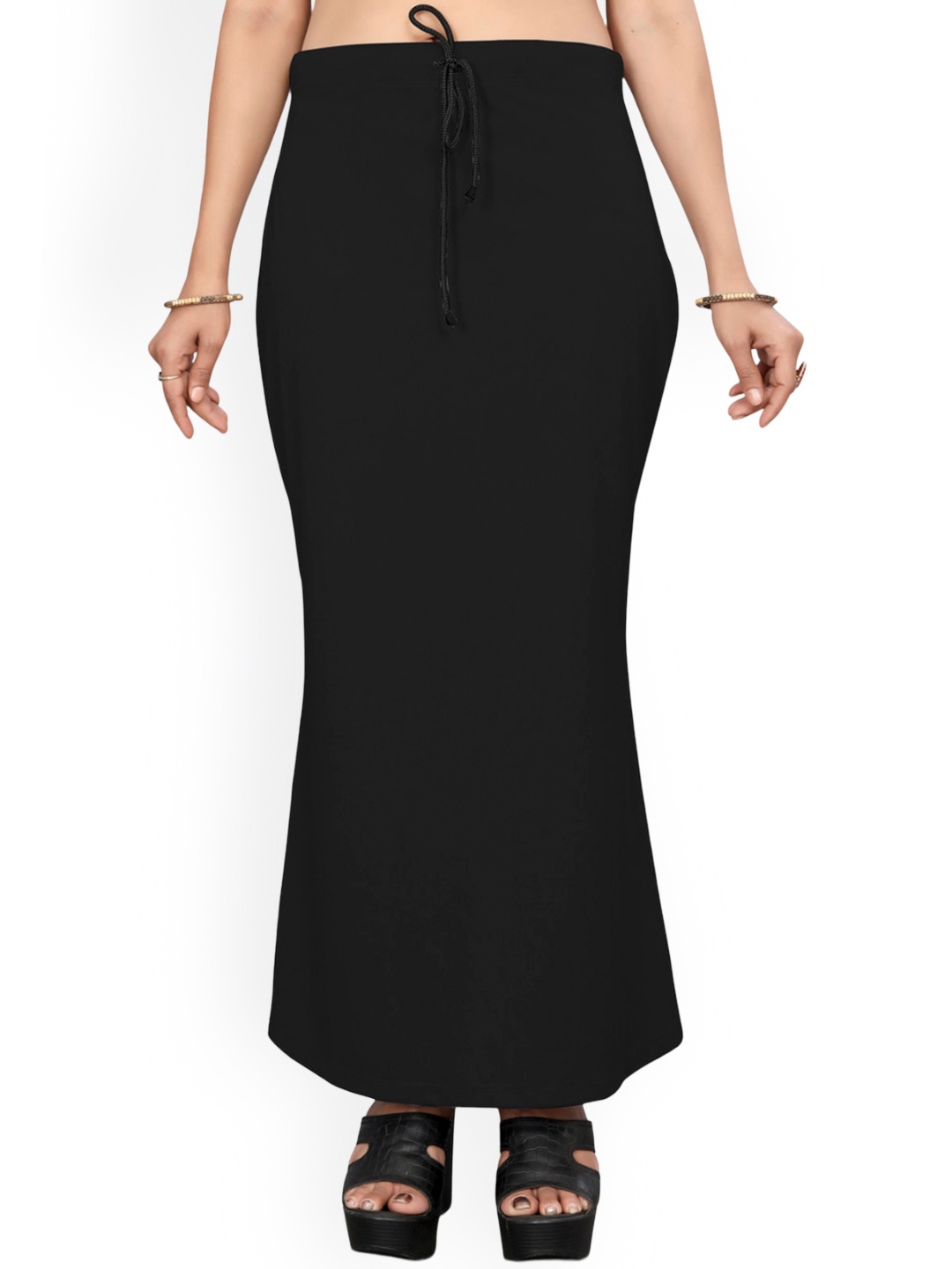 

Saree mall Stretchable Saree Shapewear, Black