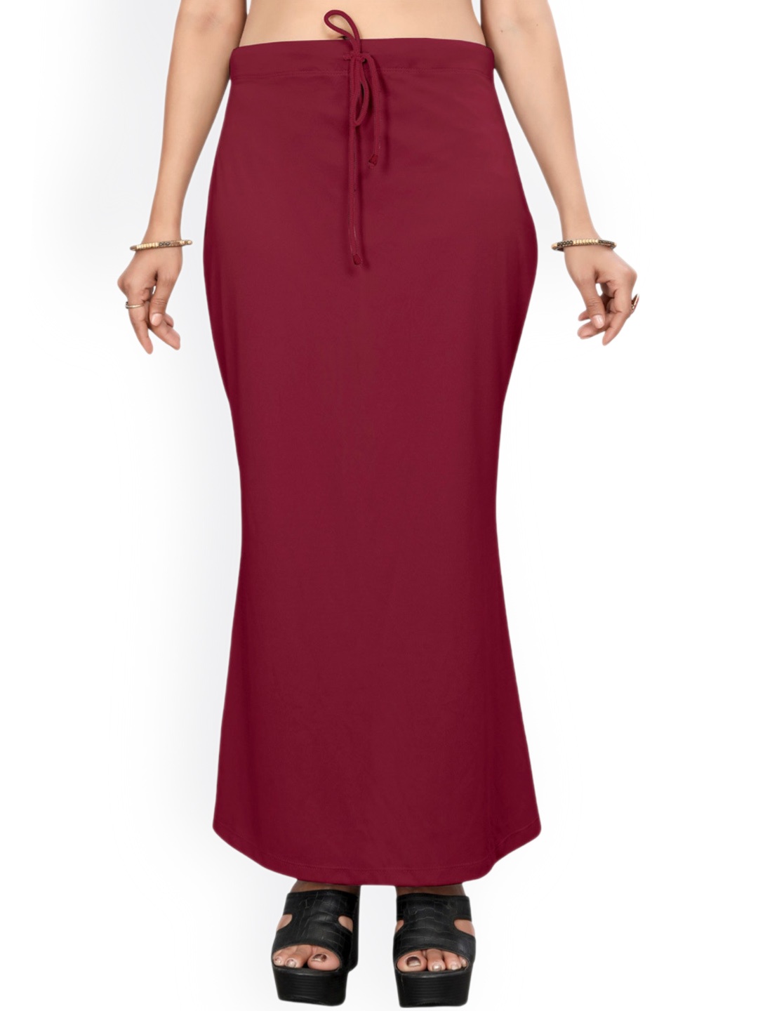 

Saree mall Stretchable Saree Shapewear, Maroon