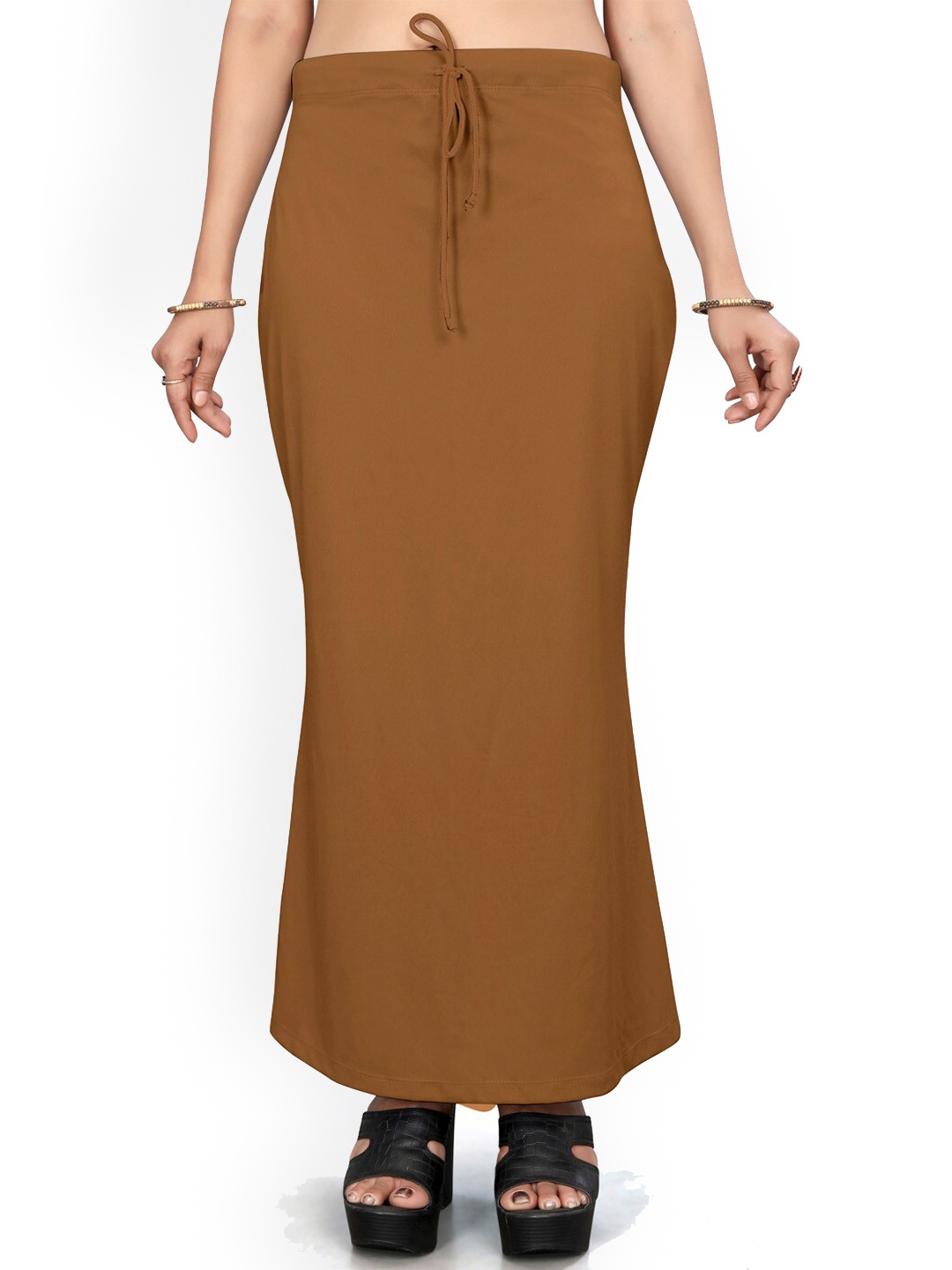 

Saree mall Stretchable Saree Shapewear, Brown