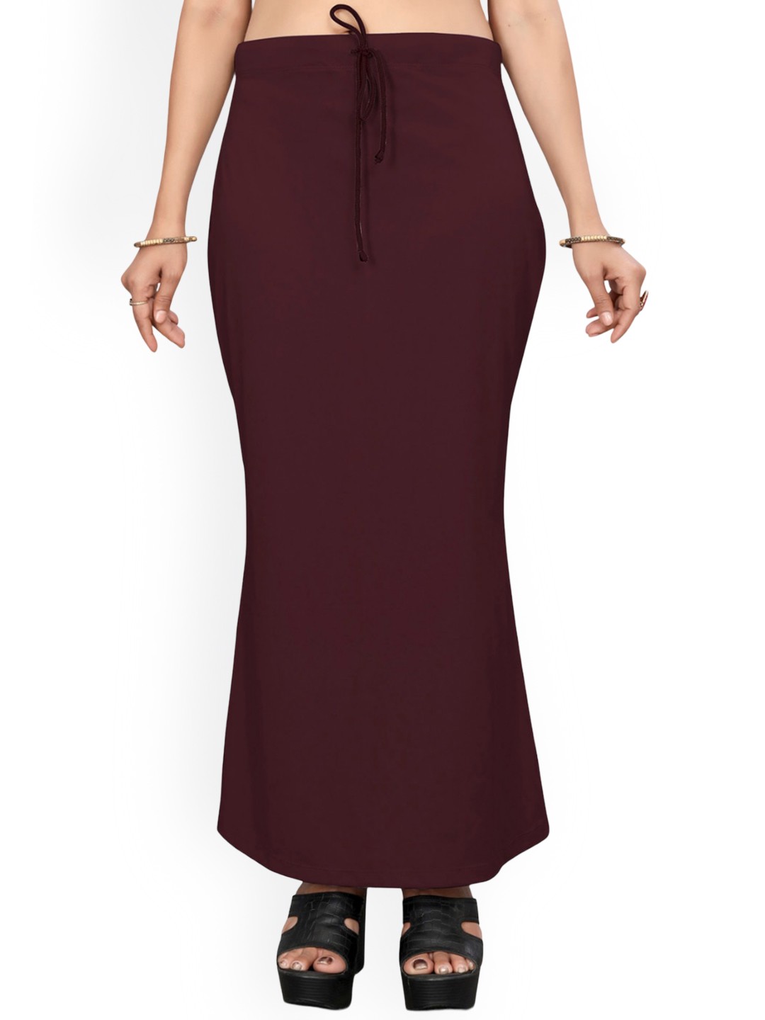 

Saree mall Stretchable Saree Shapewear, Maroon