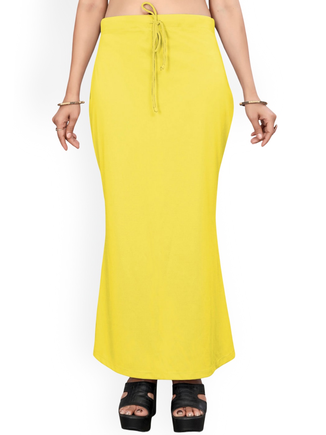

Saree mall Stretchable Saree Shapewear, Yellow