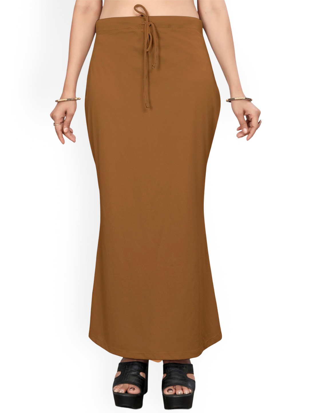 

Saree mall Stretchable Saree Shapewear, Brown