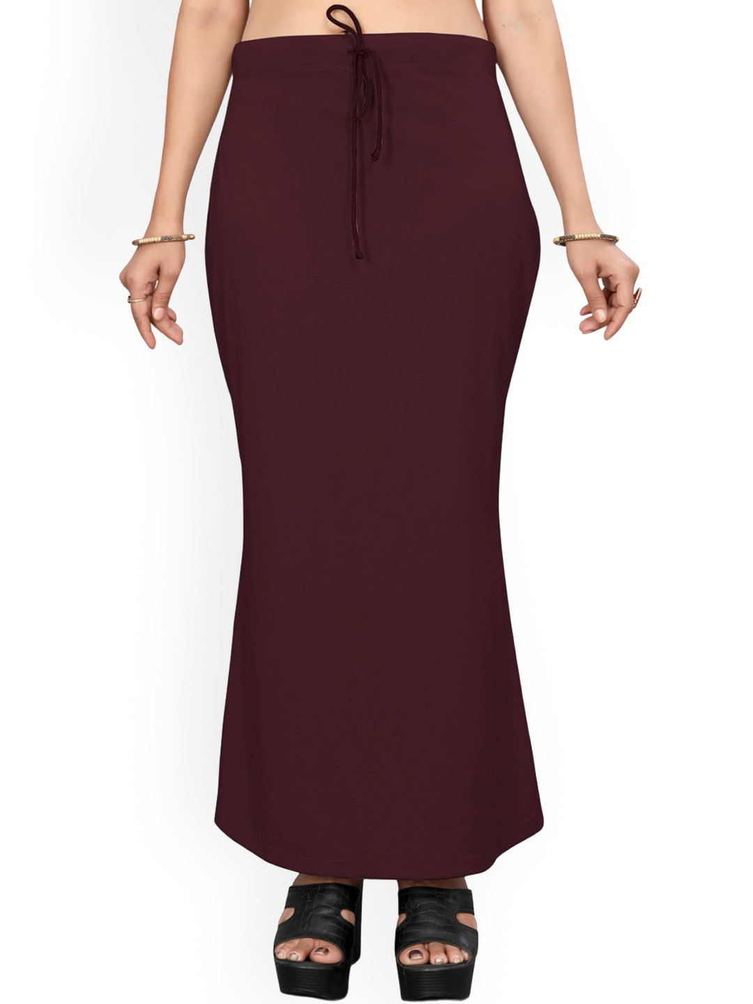 

Saree mall Stretchable Saree Shapewear, Maroon