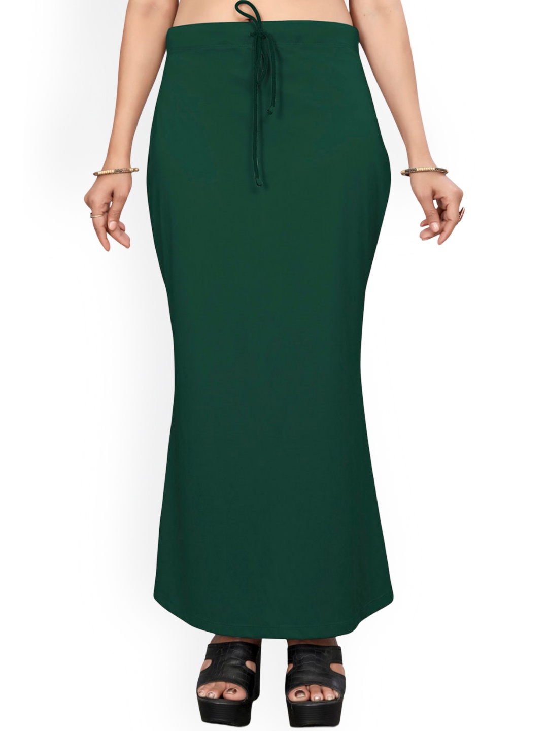 

Saree mall Stretchable Saree Shapewear, Green
