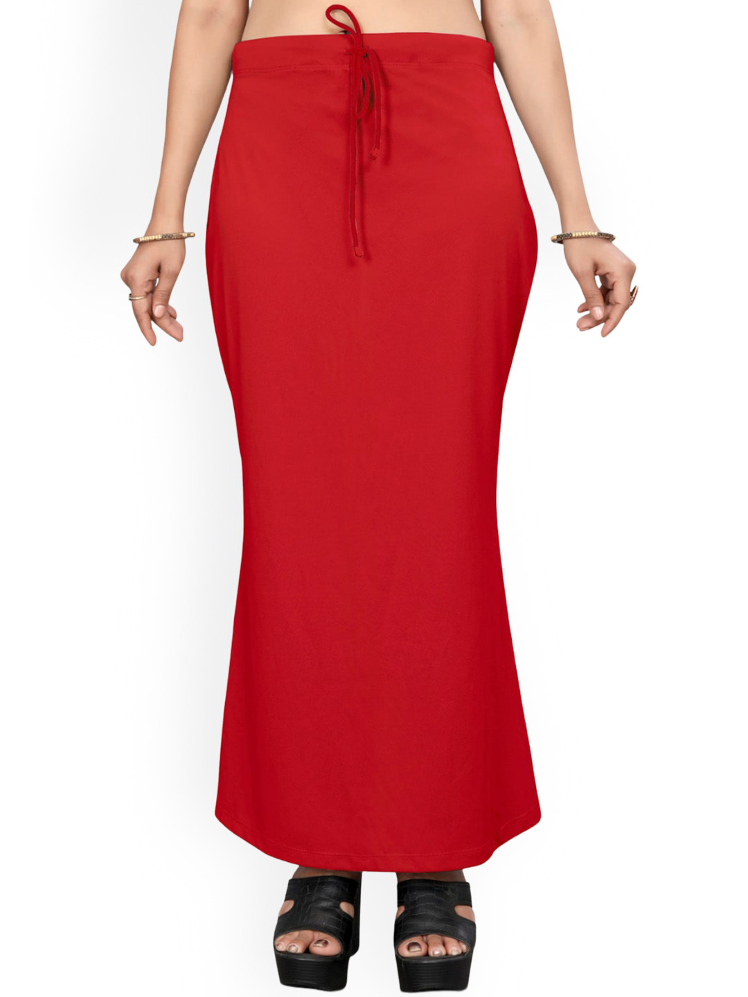 

Saree mall Stretchable Saree Shapewear, Red