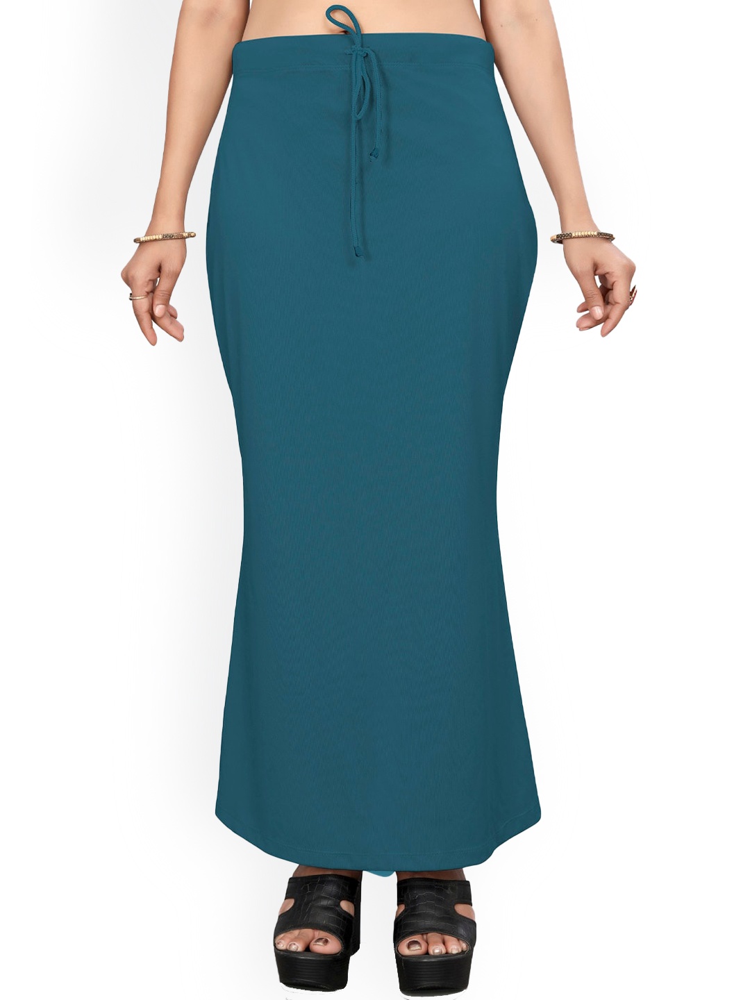 

Saree mall Stretchable Saree Shapewear, Teal