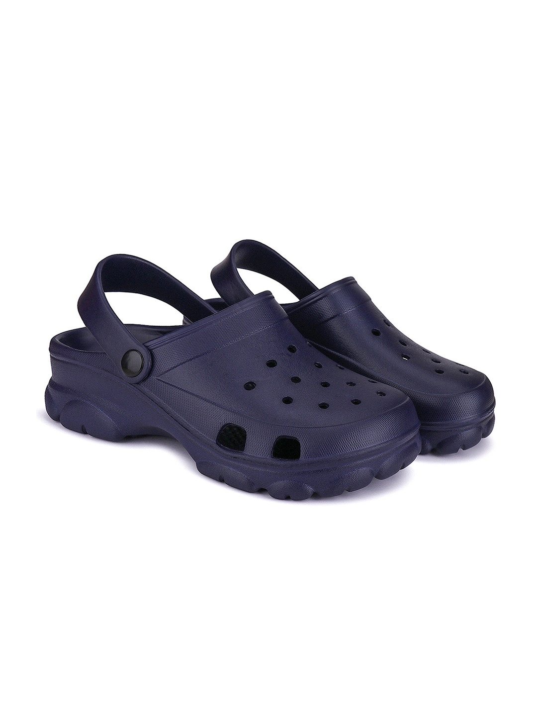 

BERSACHE Men Self Design Lightweight Clogs, Blue