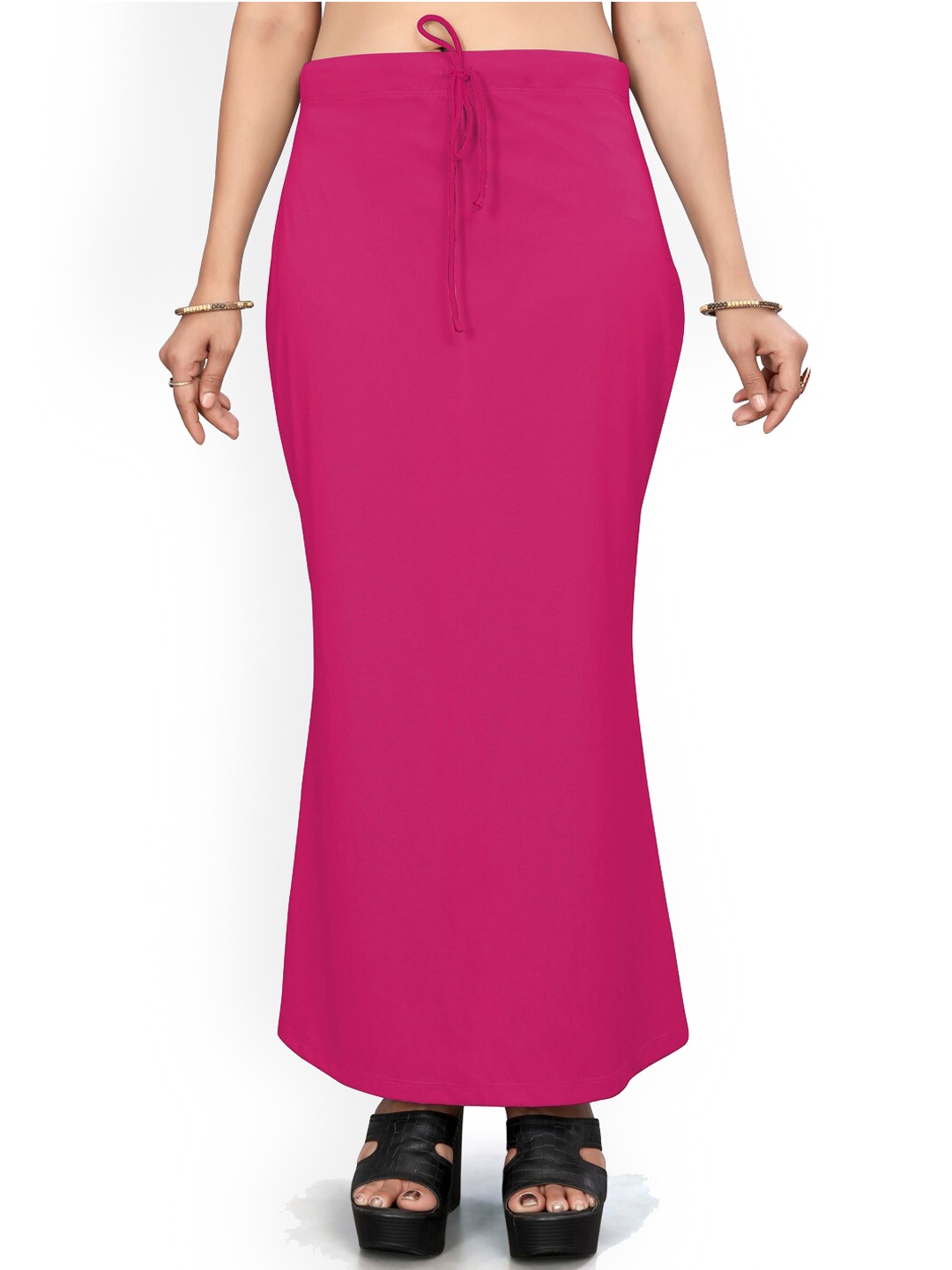 

Saree mall Stretchable Saree Shapewear, Rose