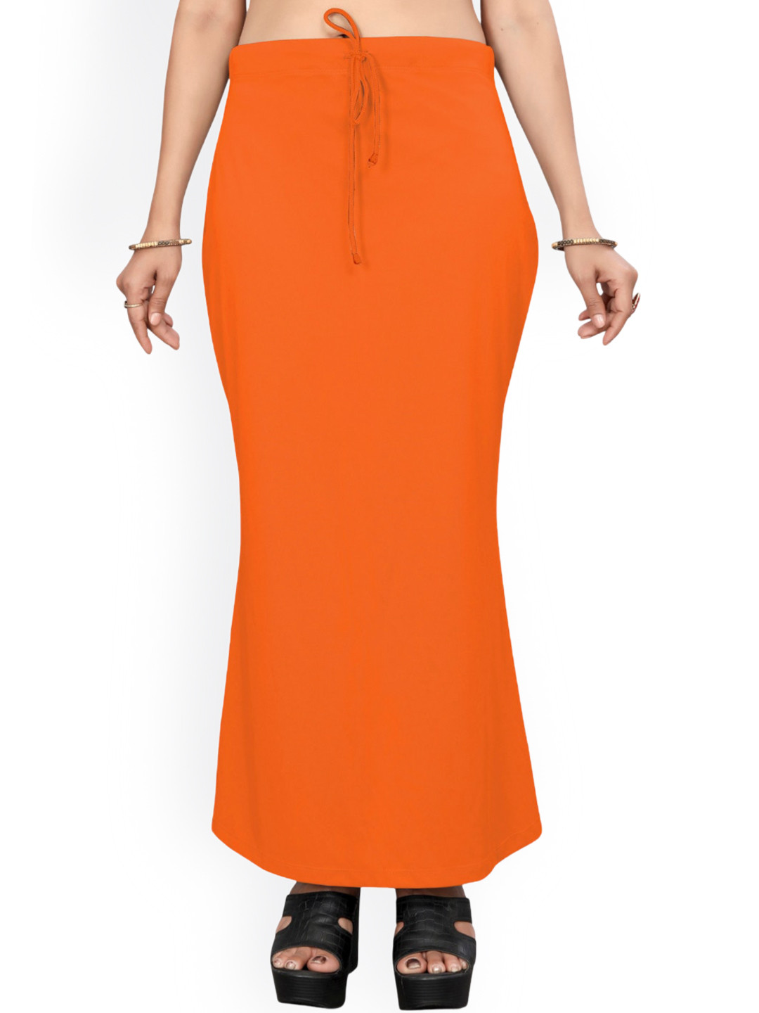

Saree mall Stretchable Saree Shapewear, Orange
