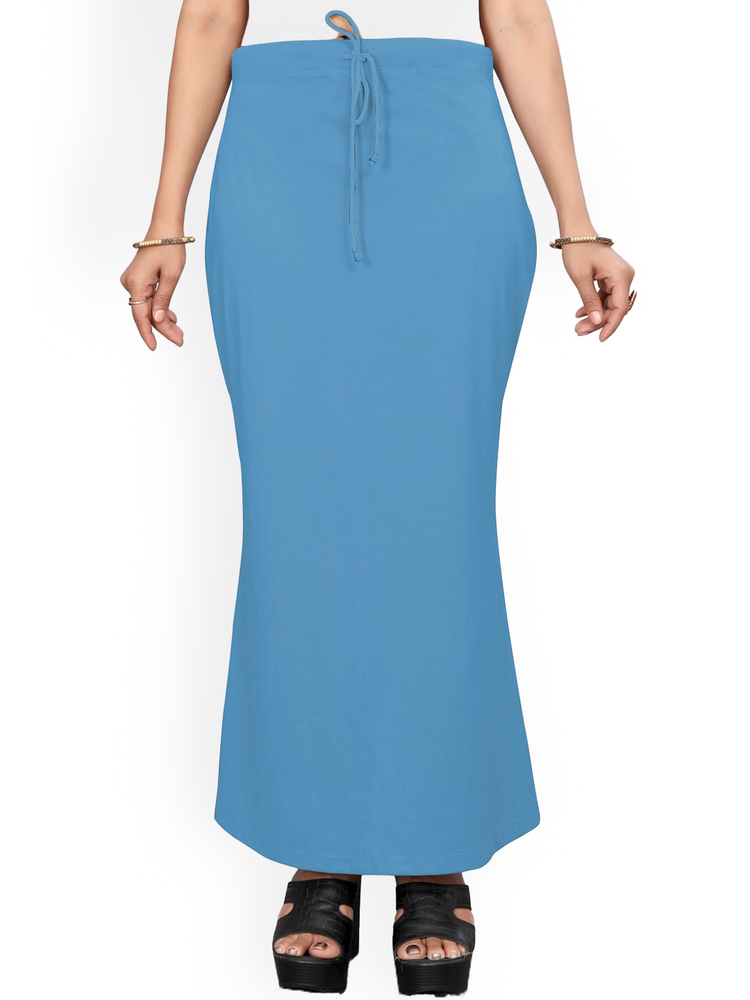 

Saree mall Stretchable Saree Shapewear, Blue