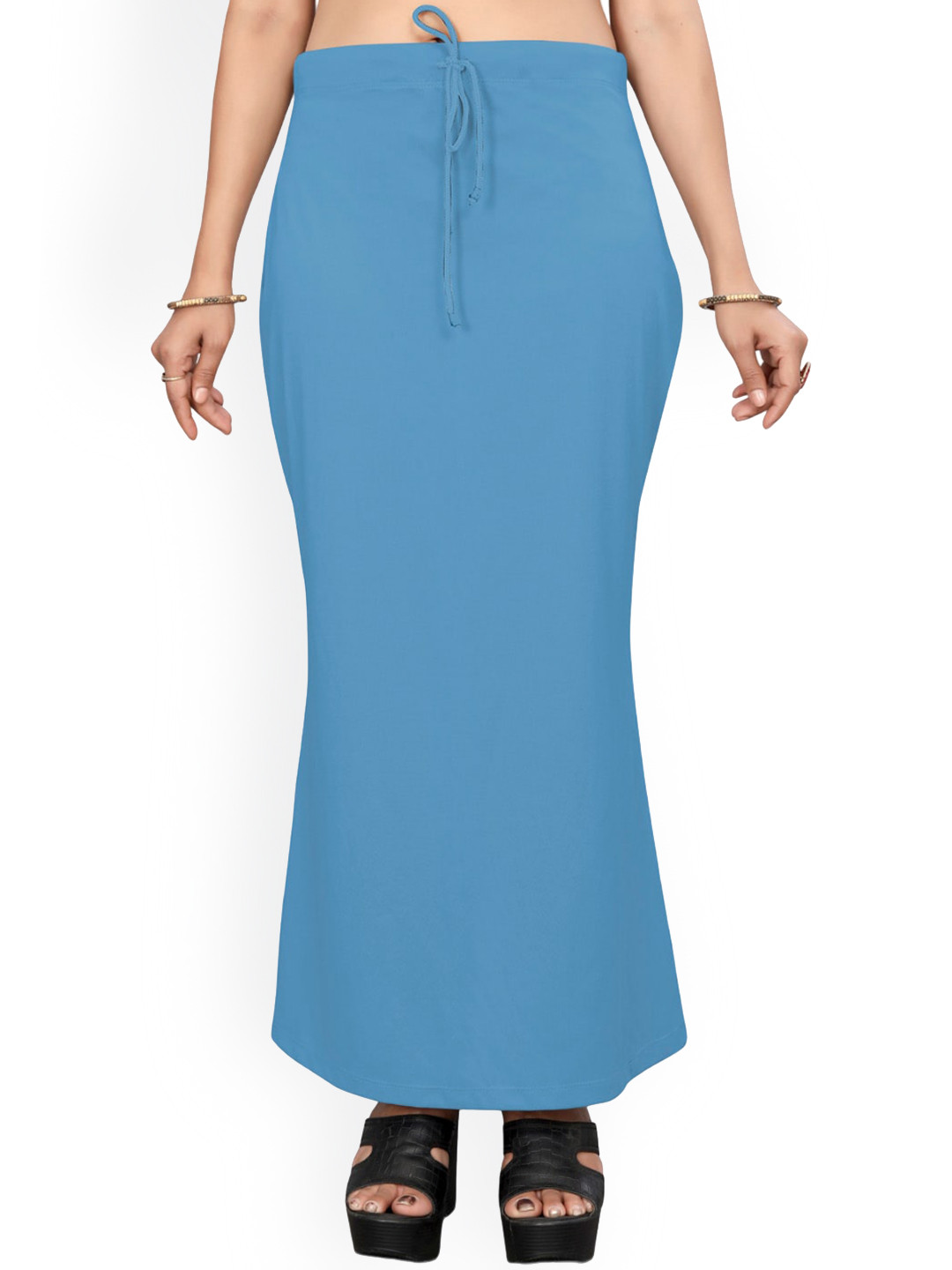 

Saree mall Stretchable Saree Shapewear, Blue
