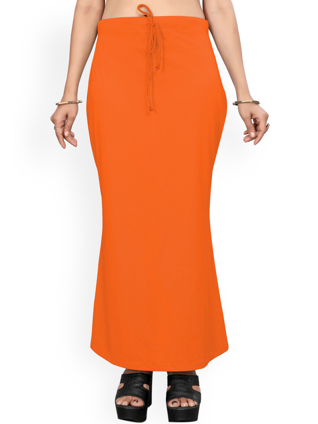 

Saree mall Stretchable Saree Shapewear, Orange