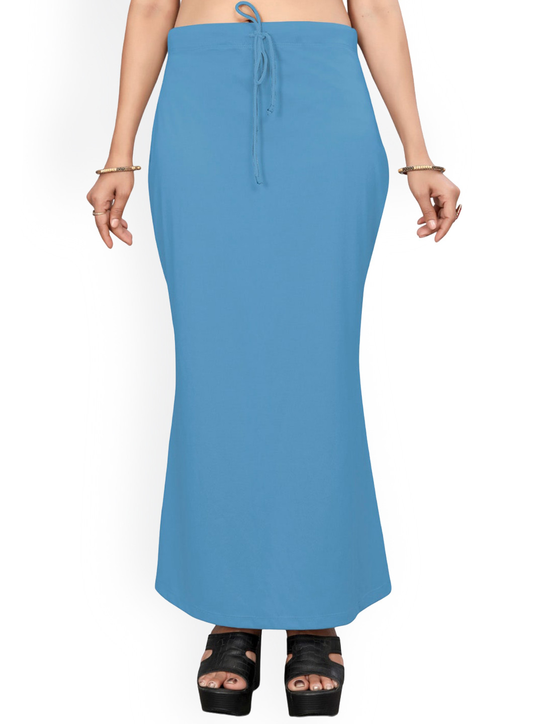 

Saree mall Stretchable Saree Shapewear, Blue