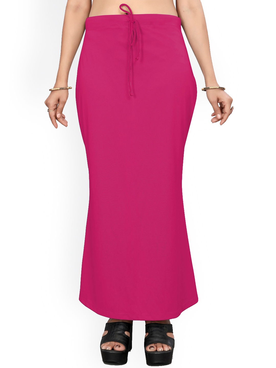 

Saree mall Stretchable Saree Shapewear, Rose