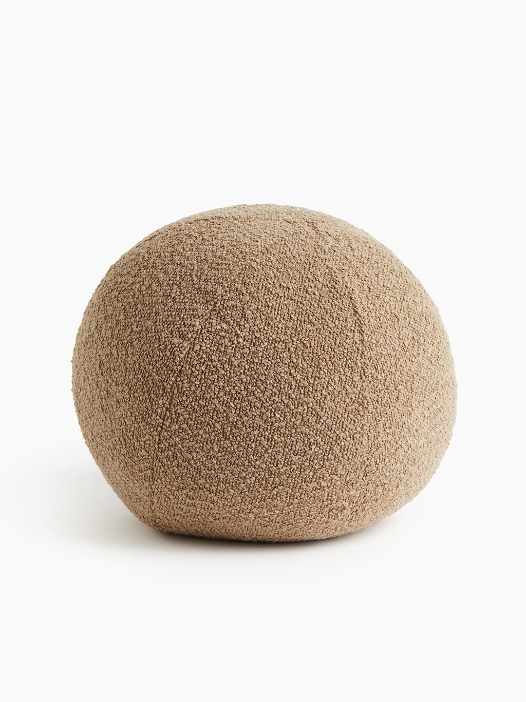 

H&M Beige Shaped Cushion