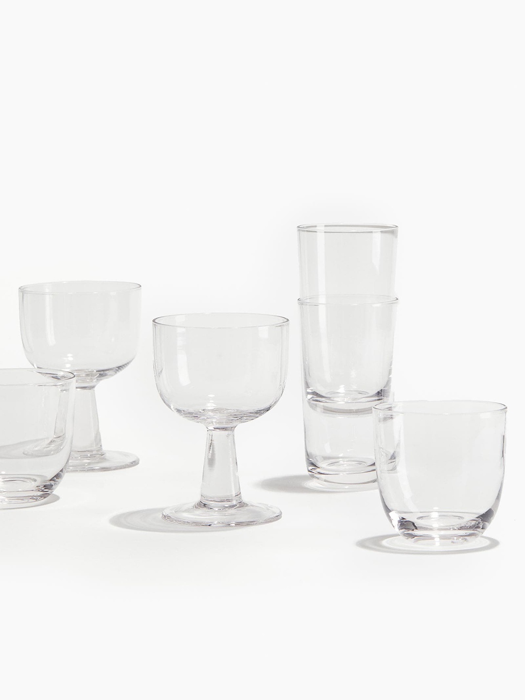 

H&M Transparent 2-Pack Wine Glasses