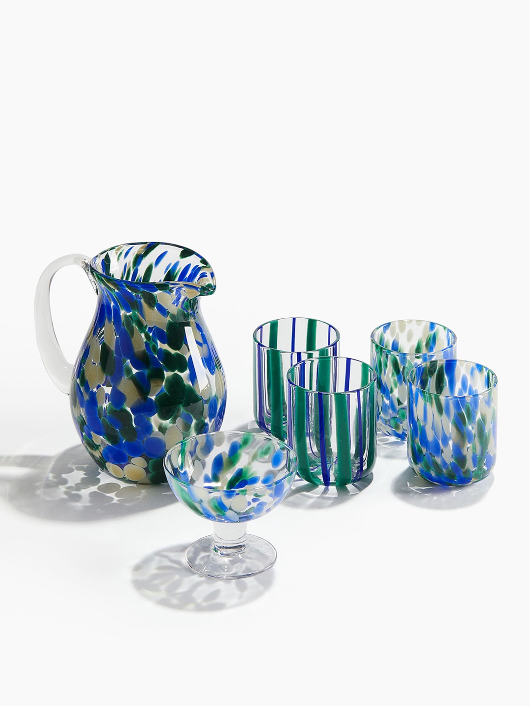 

H&M Green & Blue 2-Pack Patterned Tumblers