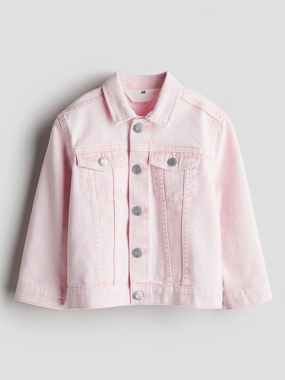 

H&M Girls Denim Jacket, Pink