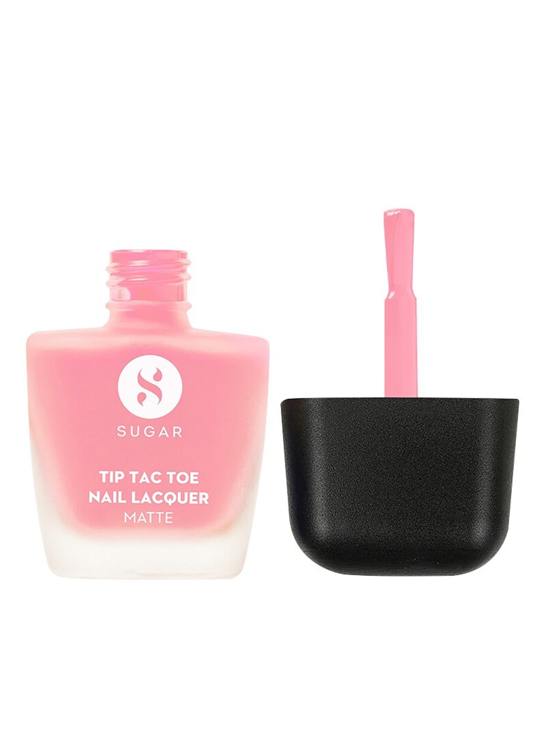 

SUGAR Tip Tac Toe Long Lasting Nail Lacquer Matte - 9ml - Flamingo Flair 34, Pink