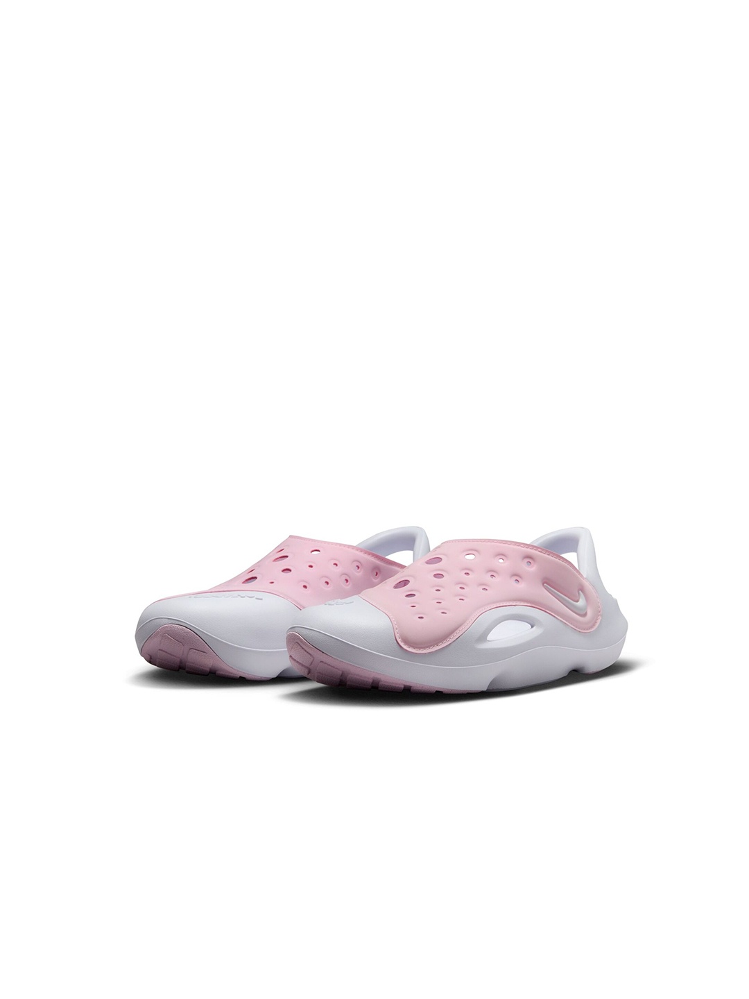 

Nike Older Kids Aqua Swoosh Sandals, Pink