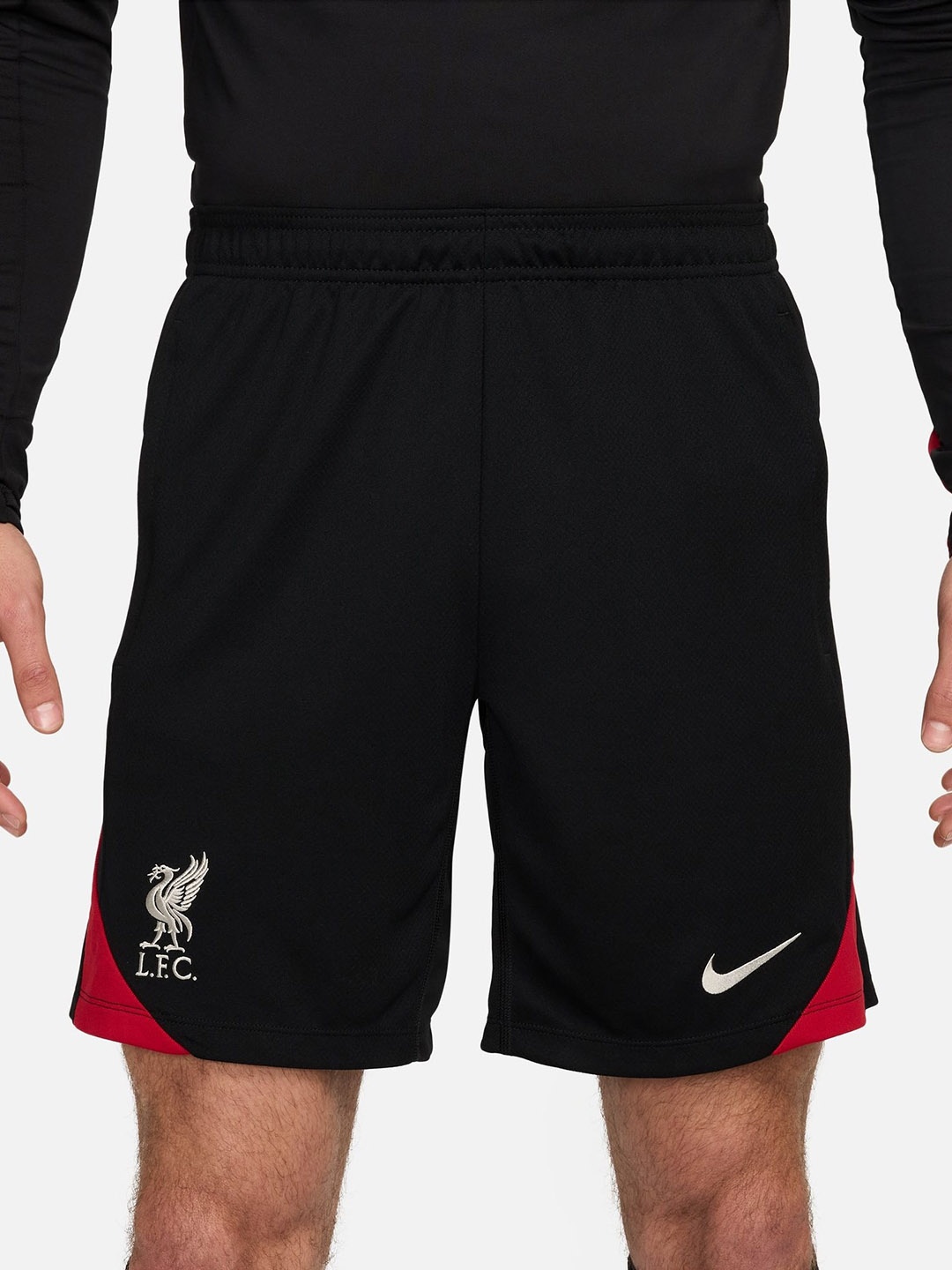 

Nike Liverpool F.C. Strike Men's Nike Dri-FIT Football Knit Shorts, Black
