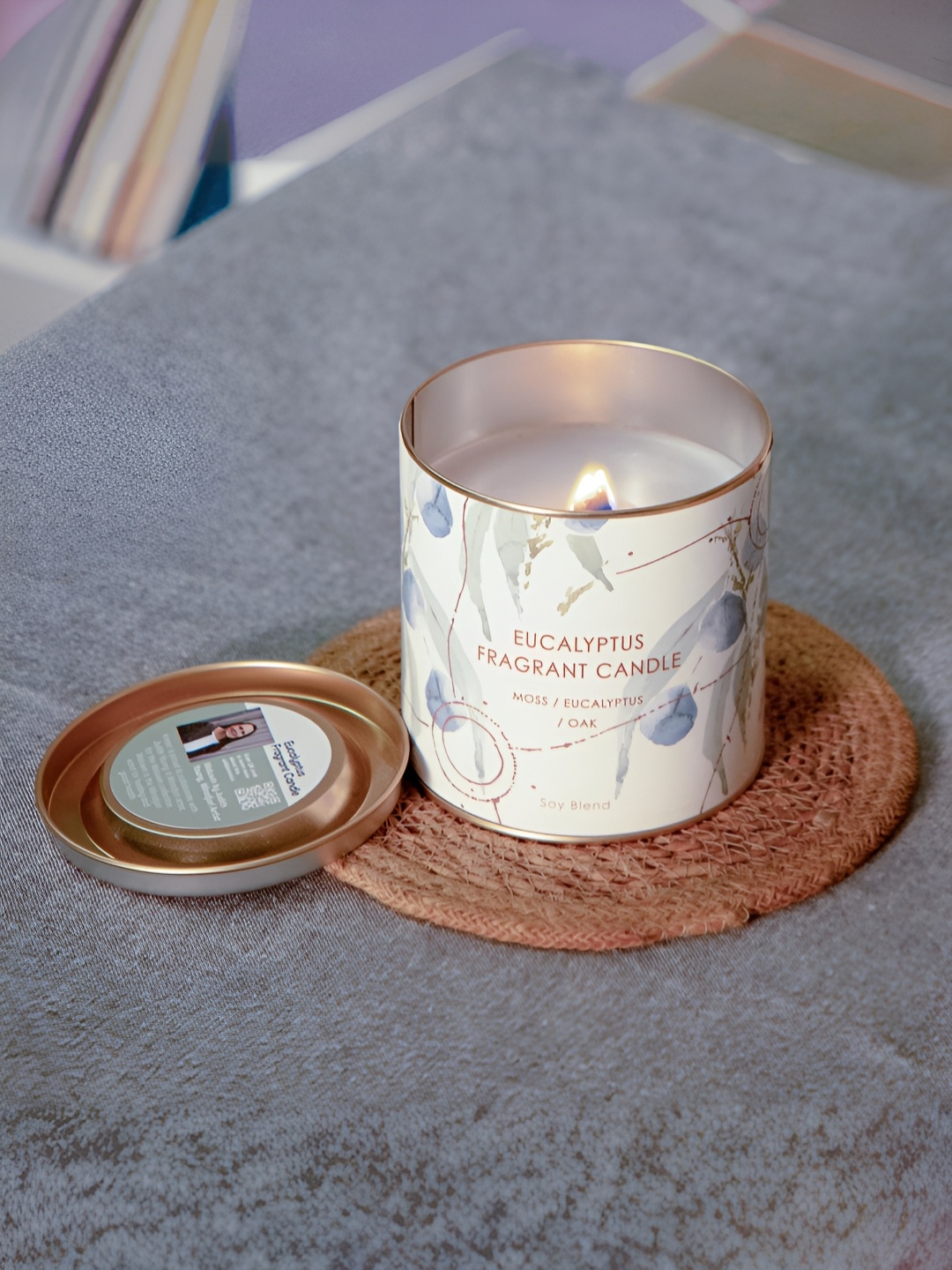 

Anko White Eucalyptus and Oak Fragrance Jar Candle