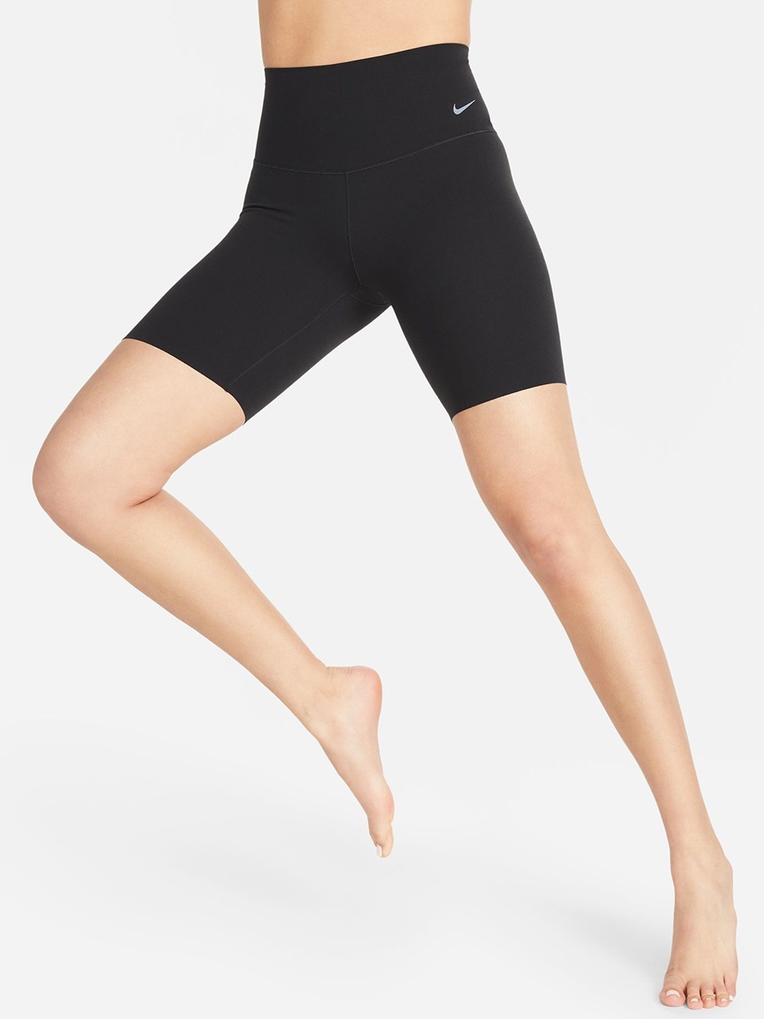 

Nike Zenvy Women's Gentle-Support High-Waisted 20cm (approx.) Biker Shorts, Black