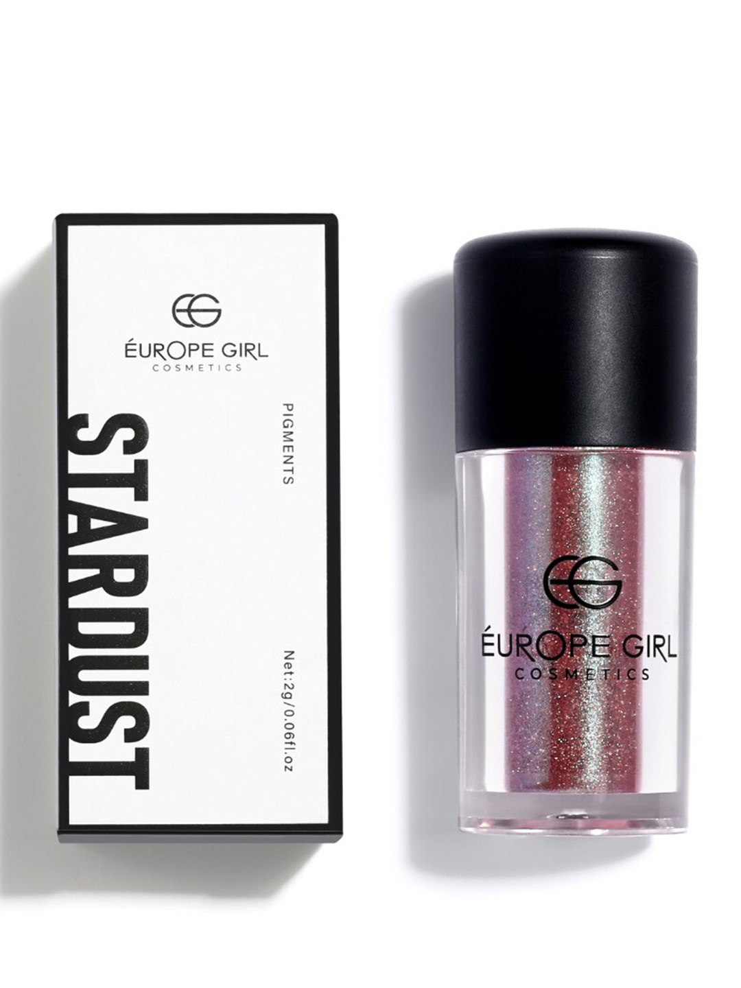 

EUROPE GIRL Stardust Single Diamond Pigment Eyeshadow 2g - Divine S9, Brown