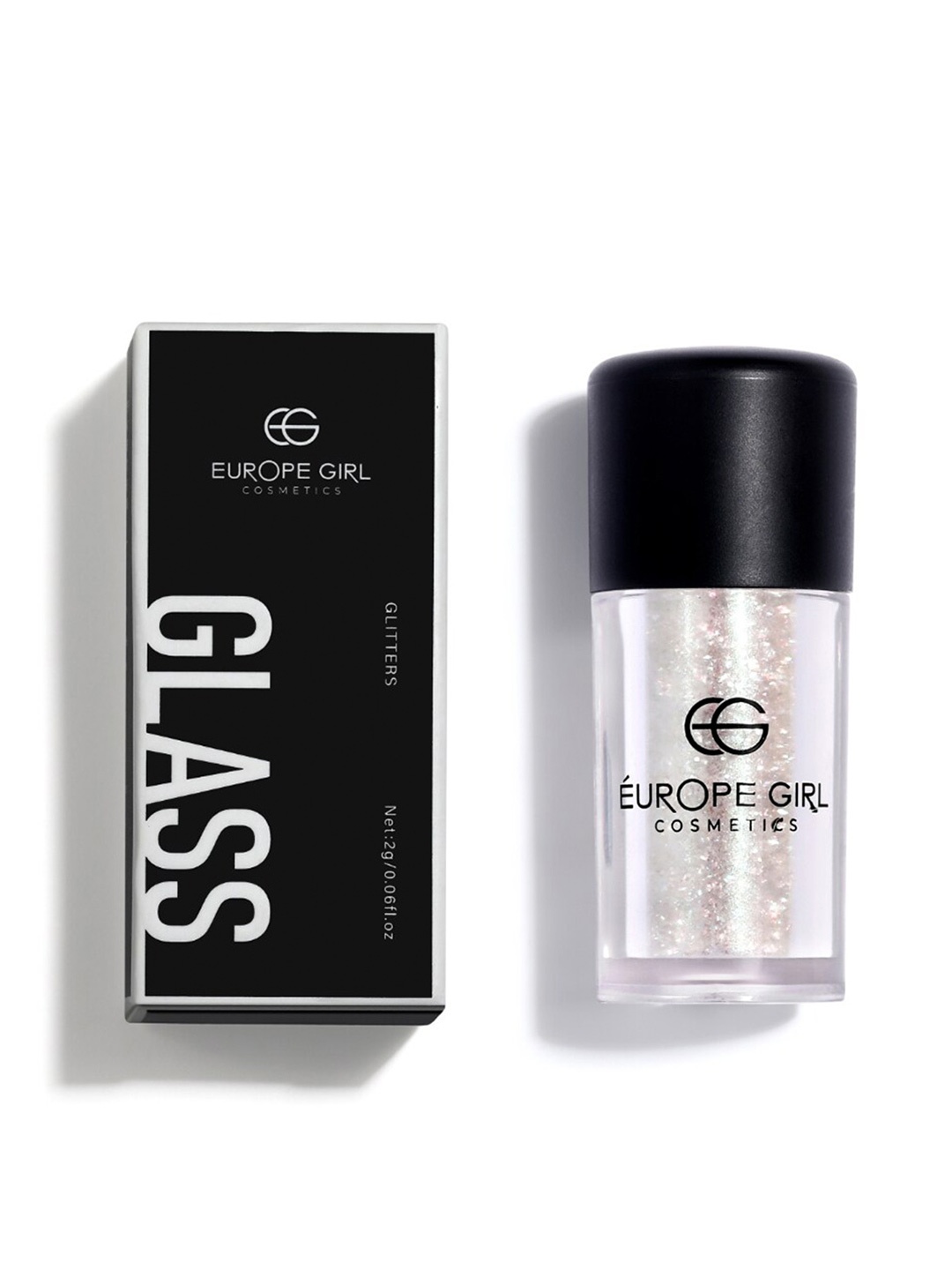 

EUROPE GIRL Glass Single Diamond Pigment Glitter Eyeshadow 2g - Dazzle G9, Pink