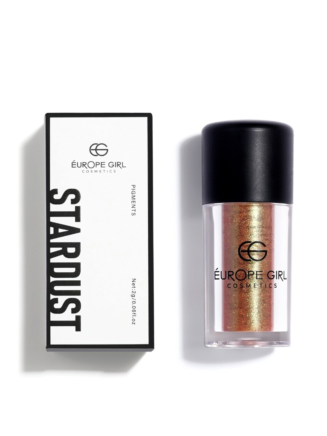 

EUROPE GIRL Stardust Single Diamond Pigment Eyeshadow 2g - Enchantress S10, Brown