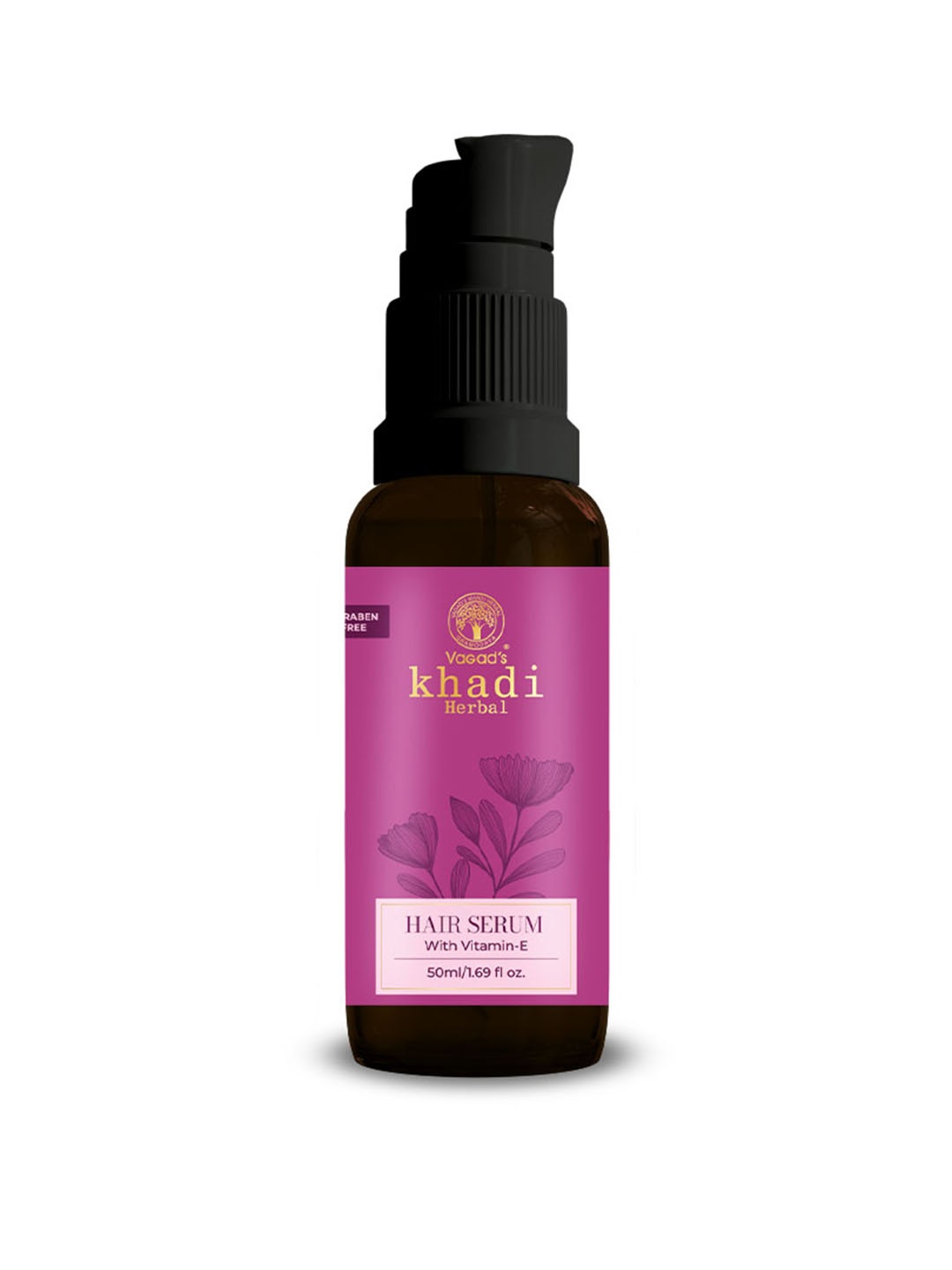 

Vagads Khadi Herbal Hair Serum With Vitamin E - 50ml, Transparent