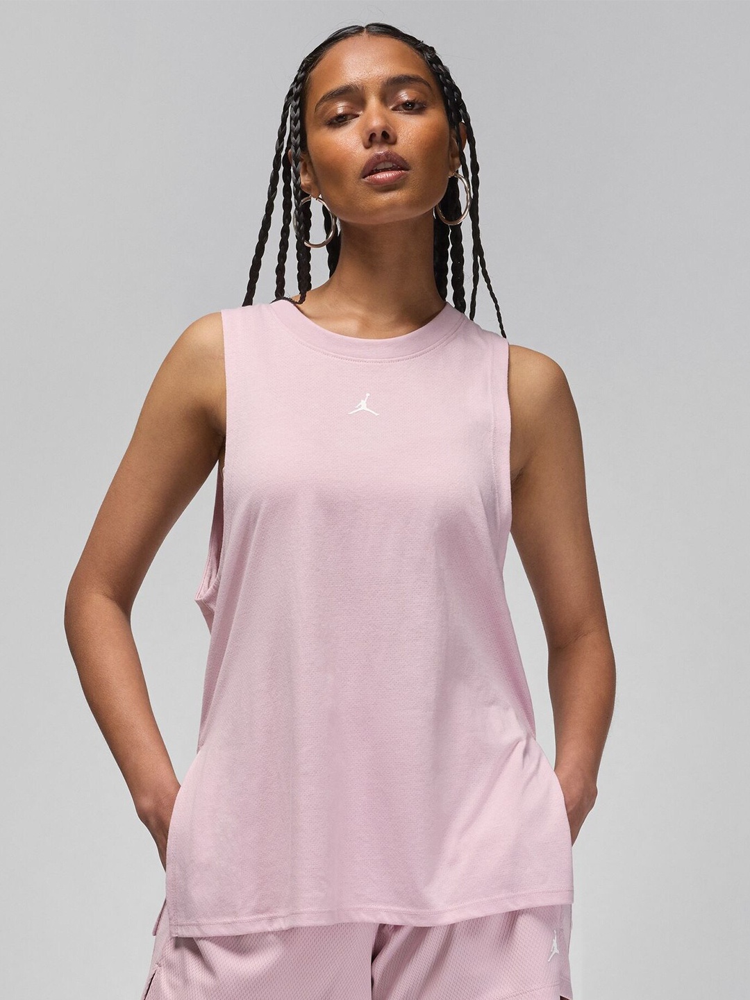 Nike Jordan Sport Women's Diamond Tank Top, Pink