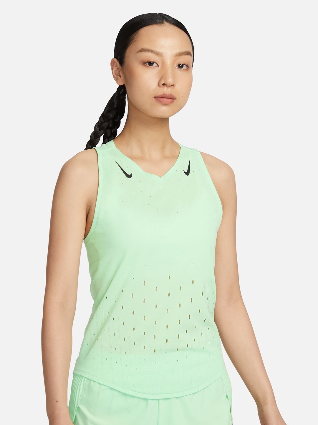 

Nike AeroSwift Women's Dri-FIT ADV Running Vest, Green